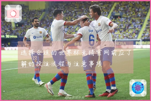 选择合适的世界杯竞猜官网前应了解的投注流程与注意事项