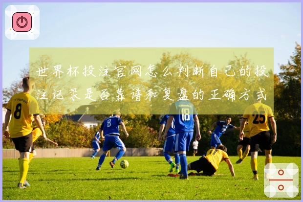 世界杯投注官网怎么判断自己的投注记录是否靠谱和复盘的正确方式