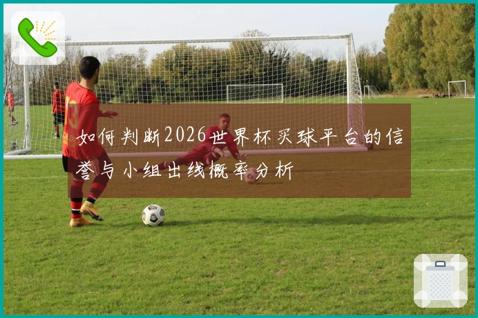 如何判断2026世界杯买球平台的信誉与小组出线概率分析